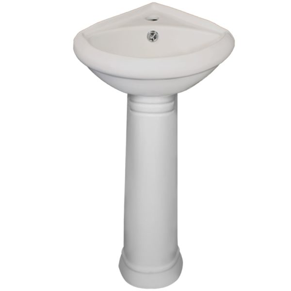 روشویی پایه دار گوشه